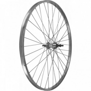 26x1.75 Aluminum Rear Wheel for 7-Speed Bicycles with Bearings and V-brake - 1