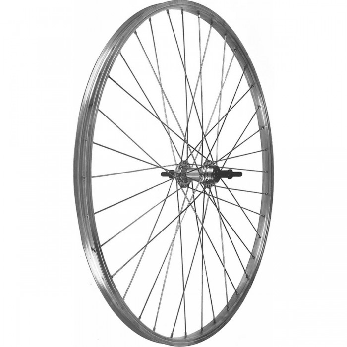 26x1.75 Aluminum Rear Wheel for 7-Speed Bicycles with Bearings and V-brake - 1