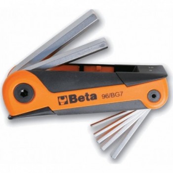 Multitool Chiave Esagonale Beta 7 Pezzi (2,5-10mm) - Set Completo e Versatile - 1 - Estrattori e strumenti - 8014230634029