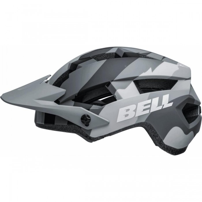 Casco Spark 2 Grigio/Camo con Visiera Regolabile, Taglia 50-57 cm, Design Ventilato e Sicurezza Ergo Fit™ - 1 - Caschi - 0768686