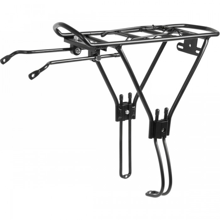 Aluminum Disc II Bike Rack for 24-29 Inch Bikes with Disc Brake, Black - 1