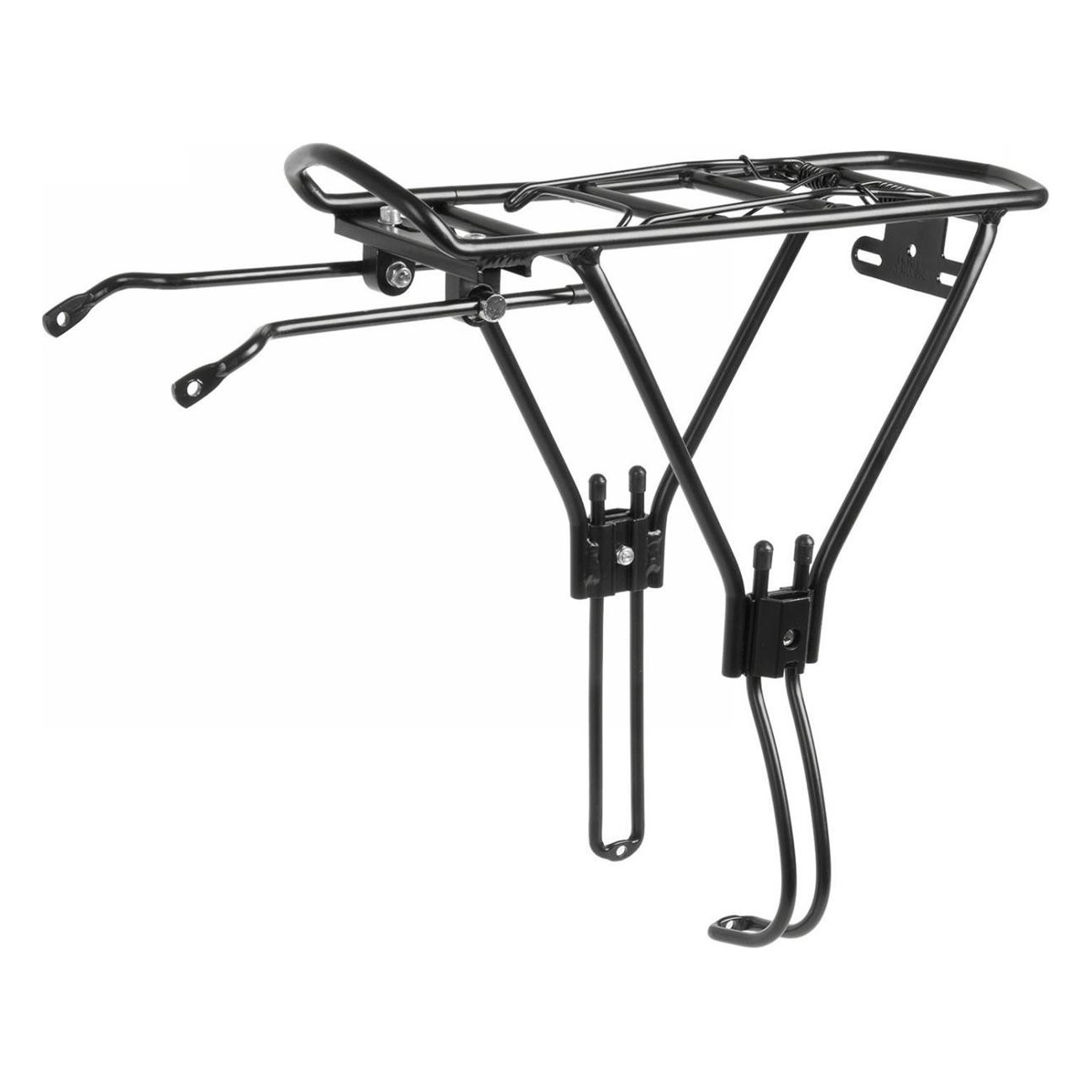 Aluminum Disc II Bike Rack for 24-29 Inch Bikes with Disc Brake, Black - 1