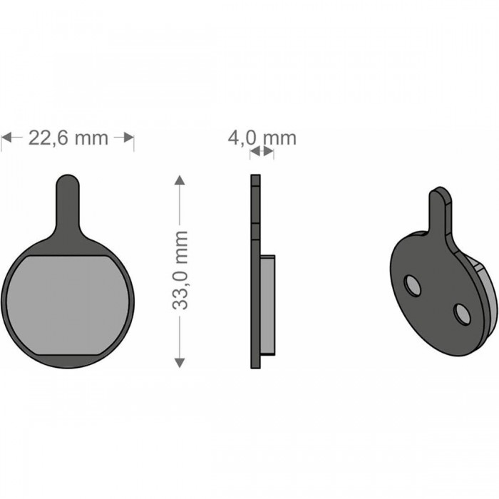 Organic Brake Pads Magura Louise/Clara 2000 - Brenta - 1