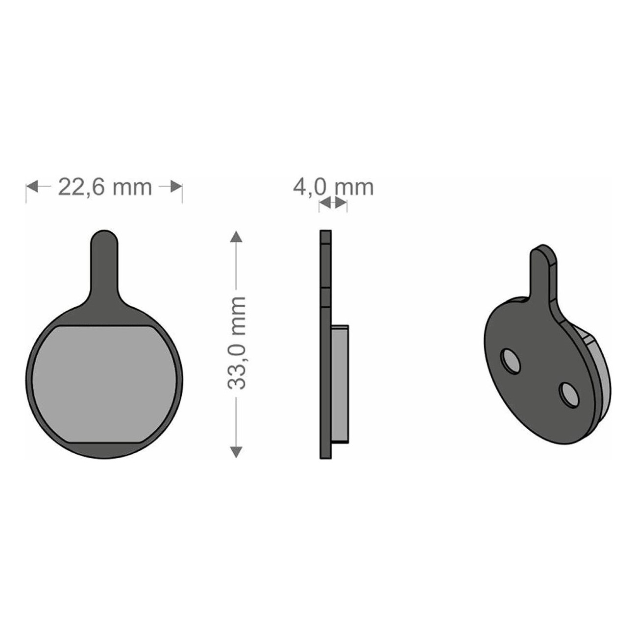 Organische Bremsbeläge Magura Louise/Clara 2000 - Brenta - 1