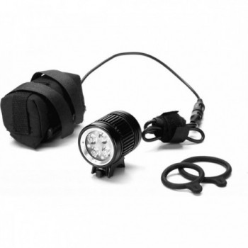 Fanale luce jy fast 1600 lumens 4 funz. ricaricabile batteria - 2 - Luci - 8051772125042