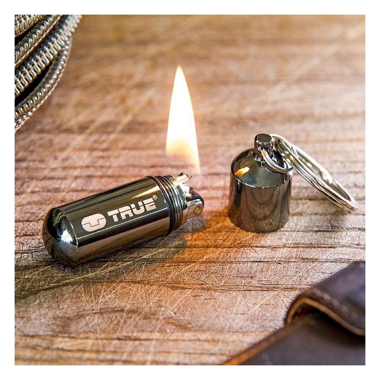 Briquet Étanche FireStash pour Porte-Clés de Camping et Outdoor - 2