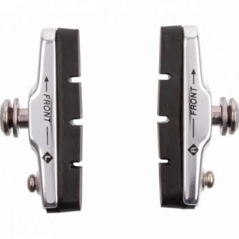 Ganasce Freno Shimano per Bici da Strada, Alluminio, Pastiglie Sostituibili, 55mm, EN Testato - 1 - Pattini - 0887539026073