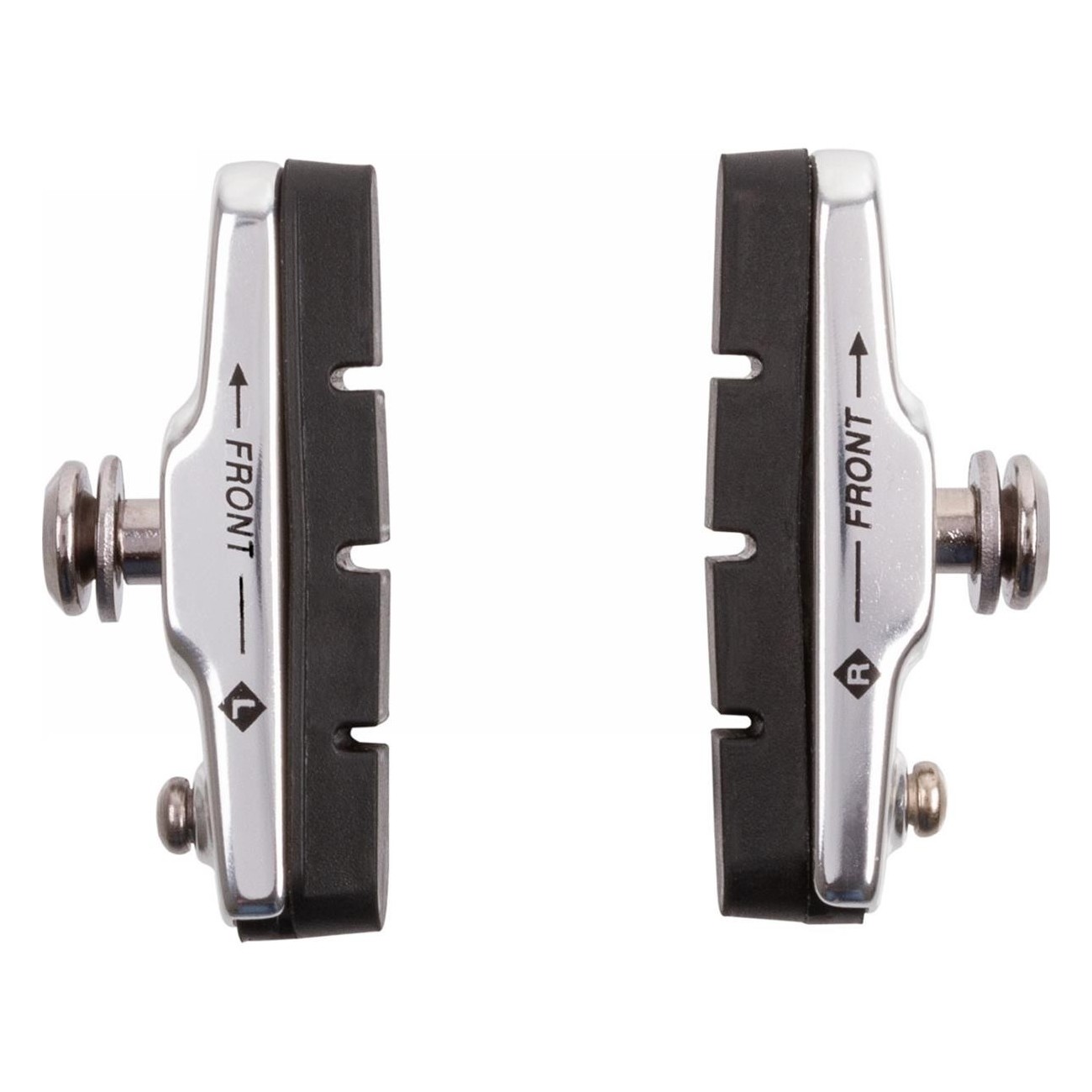 Shimano Bremsbeläge für Rennräder, Aluminium, Austauschbare Beläge, 55mm, EN geprüft - 1