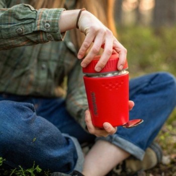 Contenedor Térmico TrailBreak Lunch Jug 0.4L Acero Inoxidable - Rojo - 7