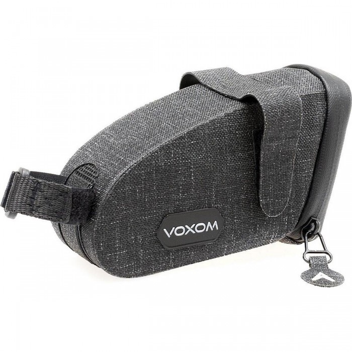 Bolsa de Silla Voxom SAT2 M en Tetoron, 1,43L, Antracita, 17,8x7,8x10,3 cm - 1