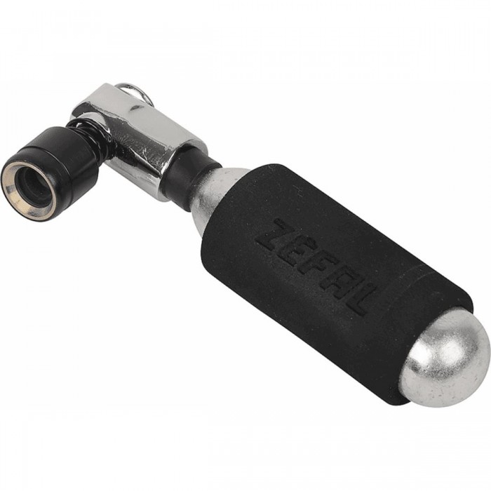 ZEFAL EZ BIG SHOT CO2 Inflator Black with 16g Threaded Cartridge - 1