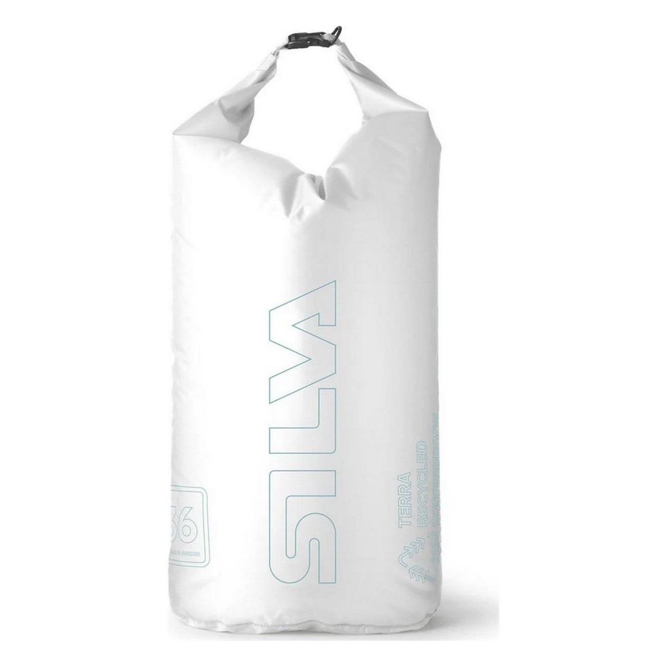 Silva Terra Dry Bag 12L - 100% Recycled, Sustainable & Durable Waterproof Bag - 1