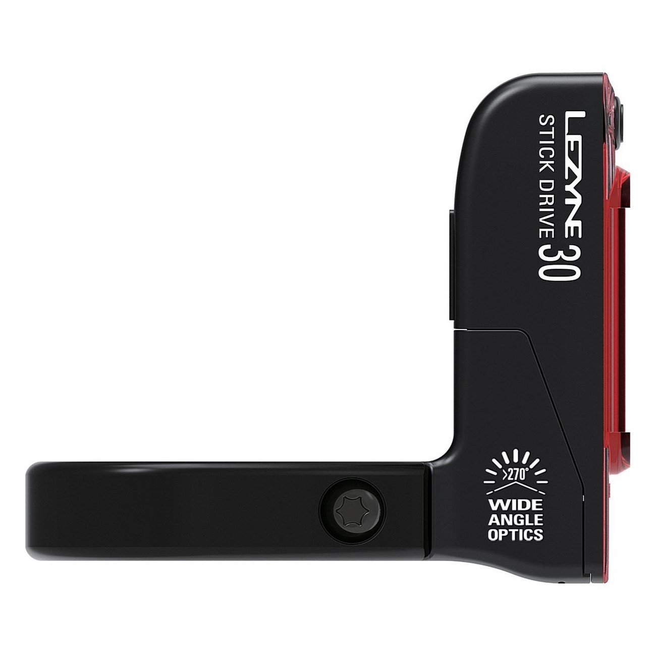 Luz Trasera LED Stick Drive STVZO Negra con Luz Roja Y15 - Soporte de Silla - 2