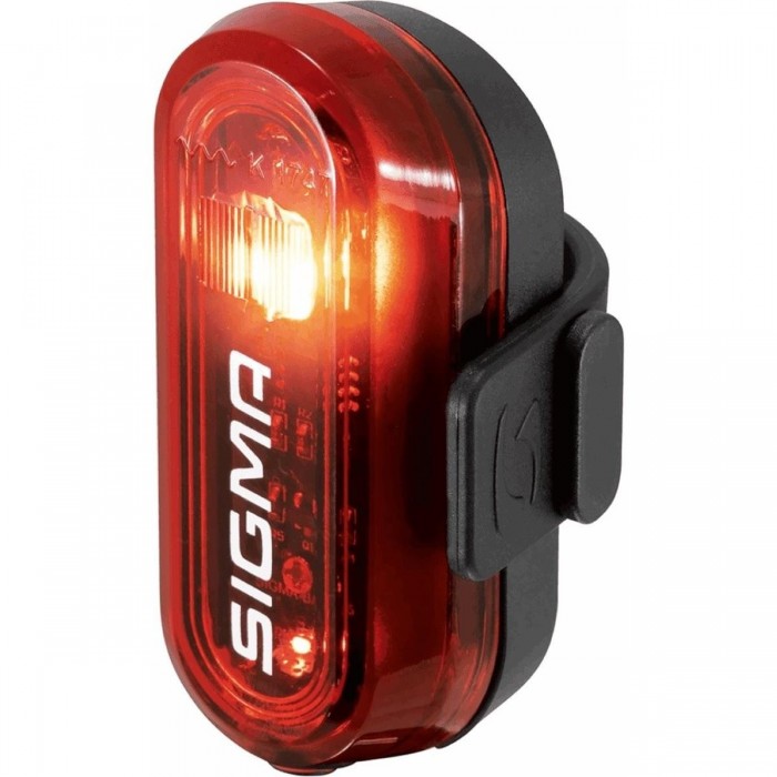 LED Battery Rear Light IPX4, 29h Duration, 400m Visibility, Easy Mounting - 1