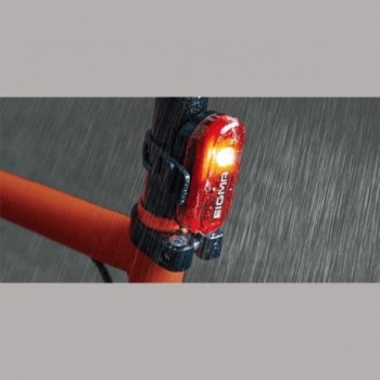 LED Battery Rear Light IPX4, 29h Duration, 400m Visibility, Easy Mounting - 3