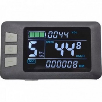 Waterproof Green LCD Display for Fat Bike Controller CVC1842 in ABS - 1