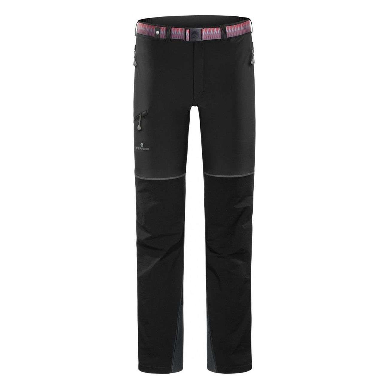 Pantalones Hombre Monviso Trekking Alpinismo Negro Talla 48 - 1