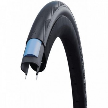 Pneu de Vélo de Course 28' 700x25 Durano Plus Addix Noir Rigide SmartGuard - 1