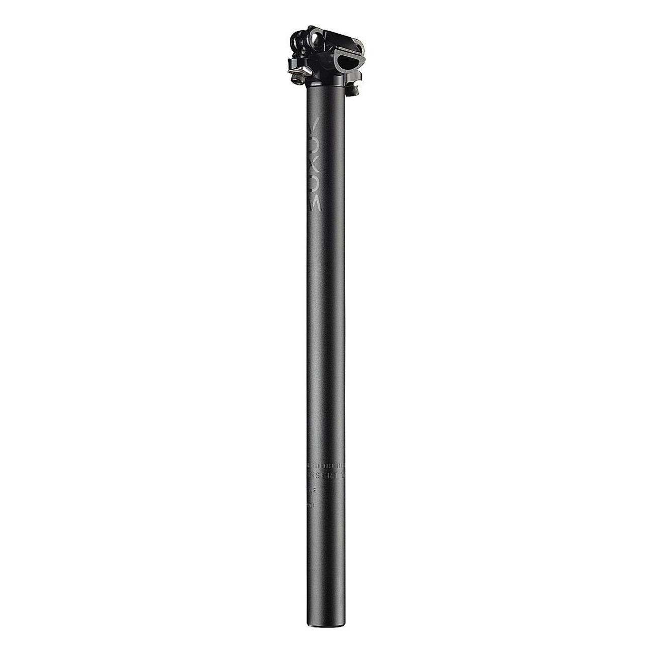 Voxom SST2 Aluminum Seatpost, 0mm Offset, 31.6mm Diameter, 400mm Length, Black - 1