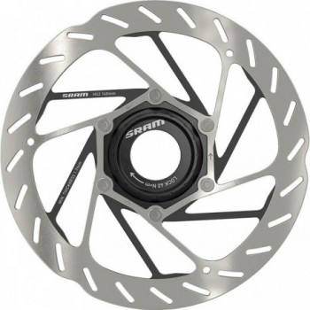 Disco Freno SRAM HS2 160mm Centerlock per MTB - Profilo Arrotondato e Gestione del Calore - 1 - Dischi - 0710845862366