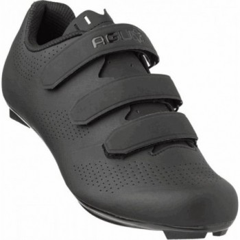 Unisex Road R410 Shoes Black, Nylon Sole, Velcro Closure, Size 42 - Comfort & Style - 1