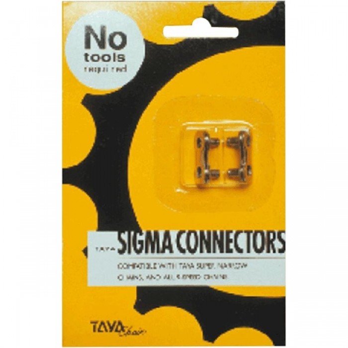 7/8V Chain Connector Gold and Silver - Set of 2 TAYA - 1