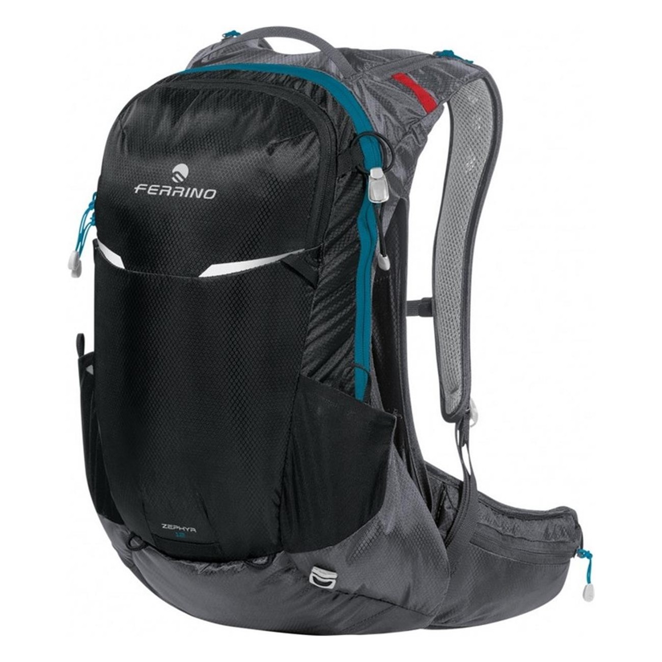 Sac à dos Zephyr 12L Noir avec Dry Net System et RainCover - 1