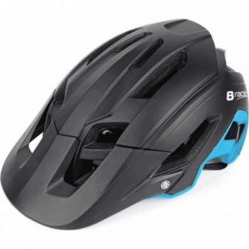 B-Race Stone II In-Mold Helm Schwarz/Blau L/XL (58-62 cm) für Sicherheit und Komfort - 2