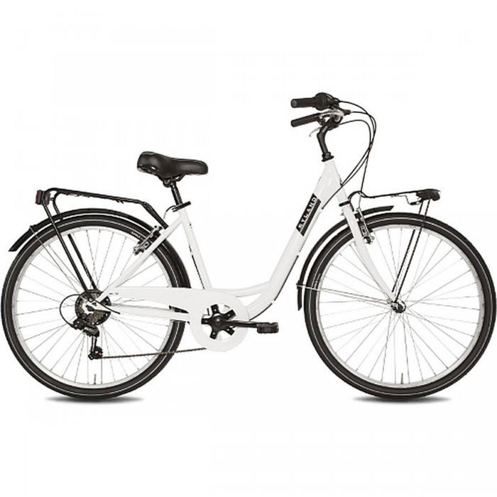 Bicicletta da Città Vicolo 26.2 City L, Taglia S, Ruote 26', Bianco, Cambio Shimano 6V - 1 - City - 8059796060912