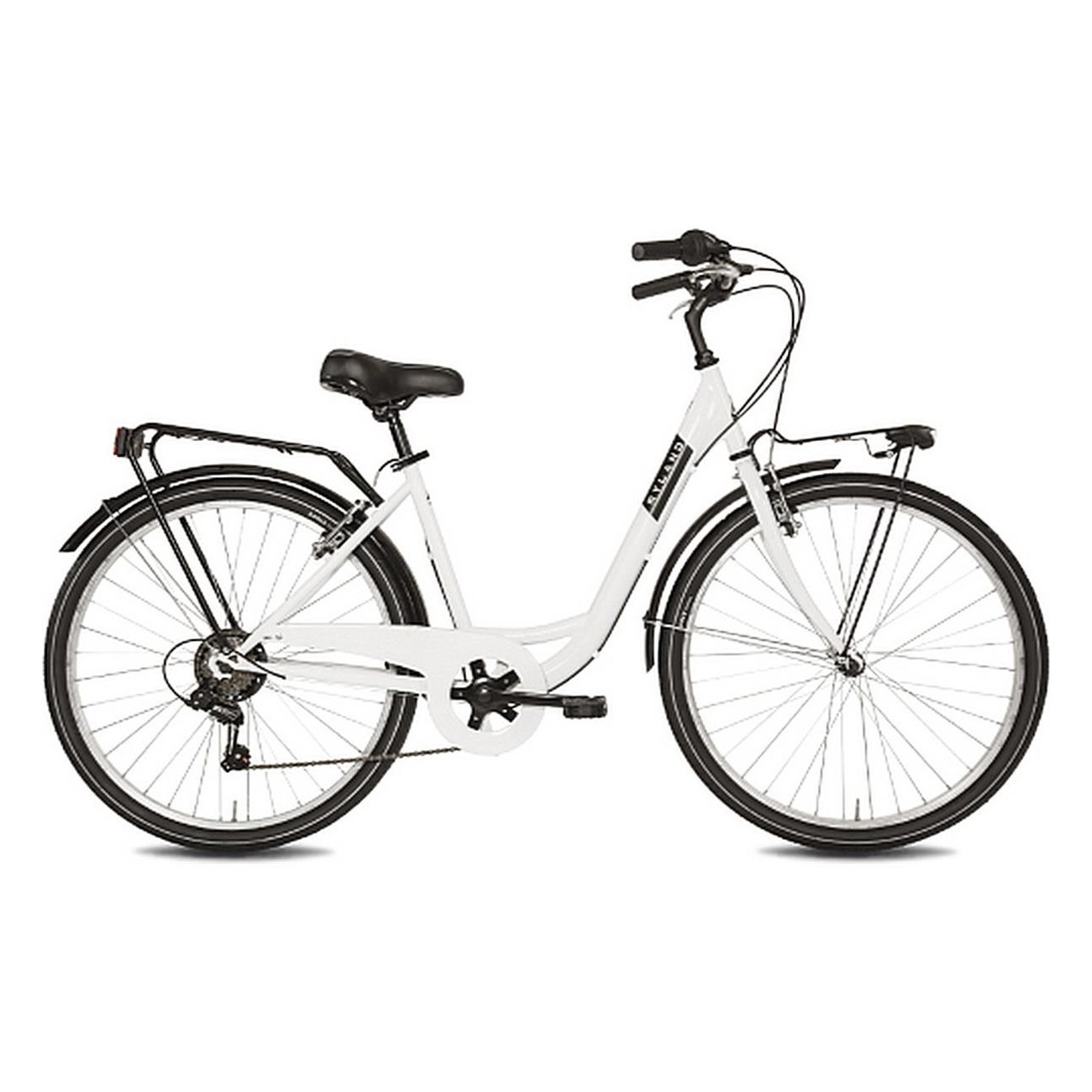 Vélo de Ville Vicolo 26.2 City L, Taille S, Roues 26', Blanc, Shimano 6V - 1