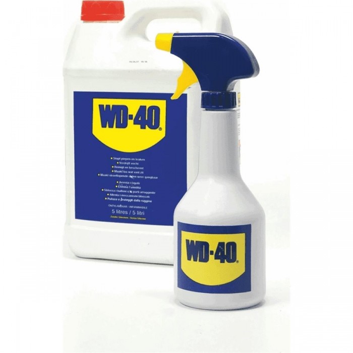 WD-40 Multi-Purpose Lubricant 5000 ml - Rust Protection and Unlocking Spray - 1