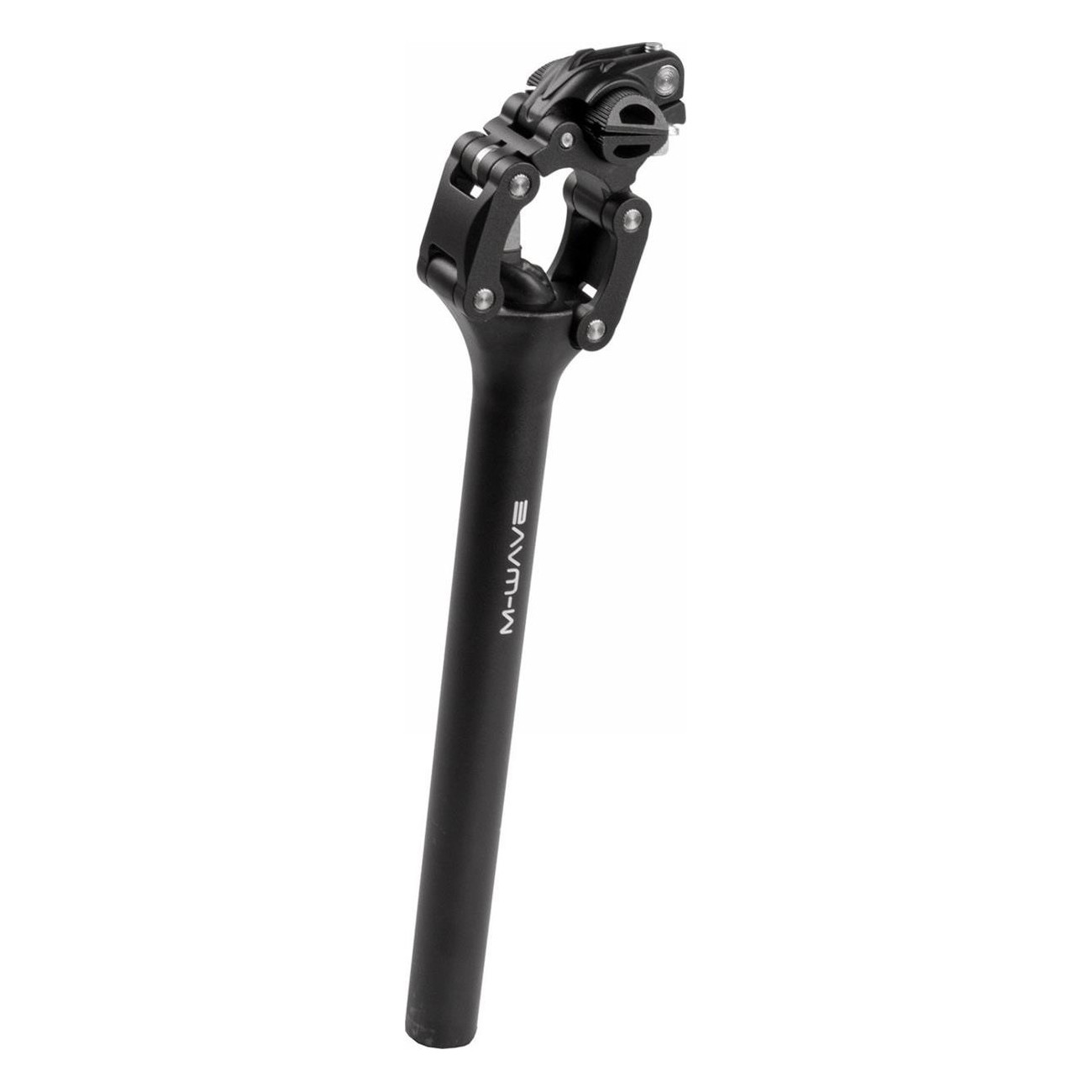 M-Wave Parallelogram Seatpost Black Matte 30.9x350 mm with 20 mm Travel - 1