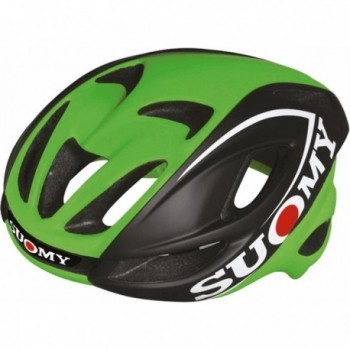 Casco Glider SUOMY Negro/Verde Talla L (59-62 cm) - Ligero 240g - 1