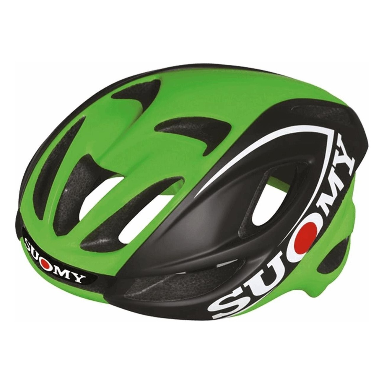 Casco Glider SUOMY Negro/Verde Talla L (59-62 cm) - Ligero 240g - 1