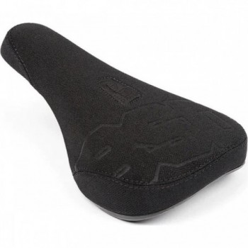 Mondo Logo Mid Pivotal Black Bike Seat in Kevlar - Comfort & Durability - 1