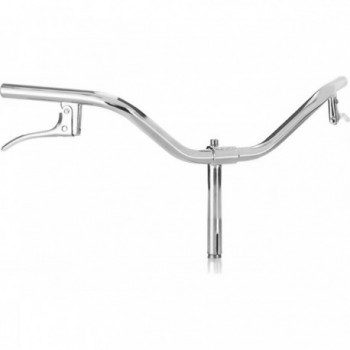 Traditional Parma Steel Handlebar with Expander 22.2mm for Bicycle - 1