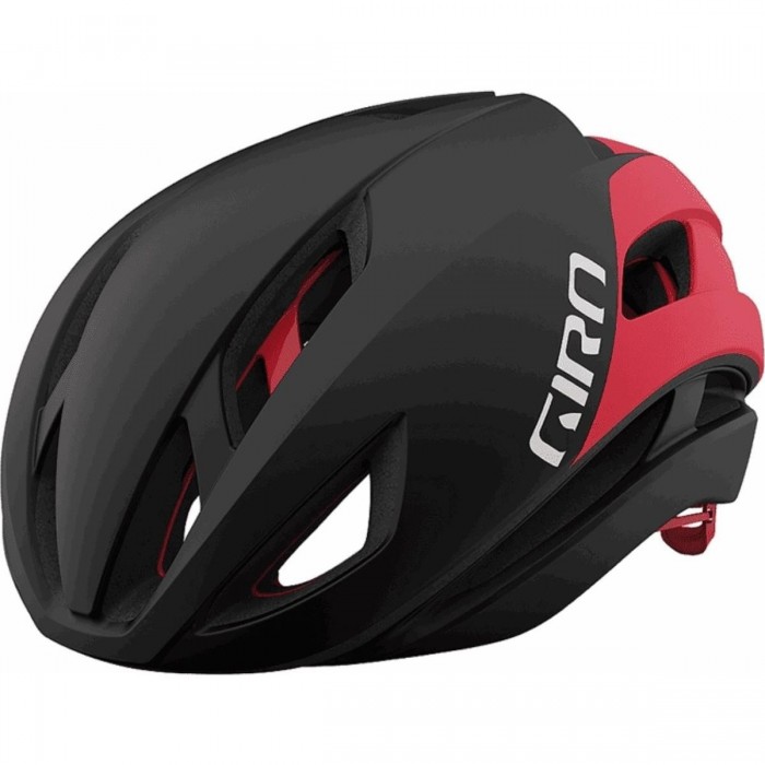 Casco da Strada Aerodinamico Eclipse Spherical Nero/Bianco/Rosso 51-55 cm con Tecnologia Spherical™ e Ventilazione Efficiente - 