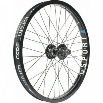 Ruota Posteriore G-Sport Elite FC 9T 36H LHD 14mm Ribcage x Frizione V2 - Nero - 1 - Ruote complete - 0630950917464