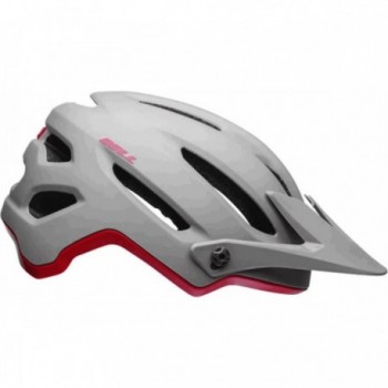 Casco MTB 4Forty MIPS Gris Mate/Naranja con Protección Avanzada, Talla 52-56 cm - 1