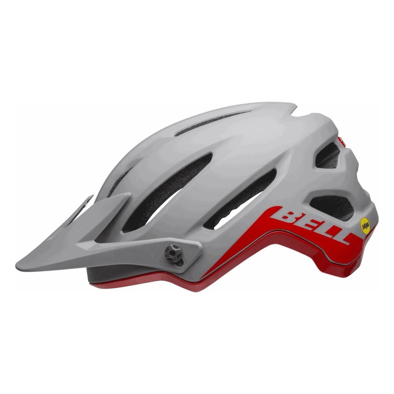 Casco MTB 4Forty MIPS Grigio Opaco/Arancio con Protezione Avanzata, Taglia 52-56 cm - 2 - Caschi - 0768686167225