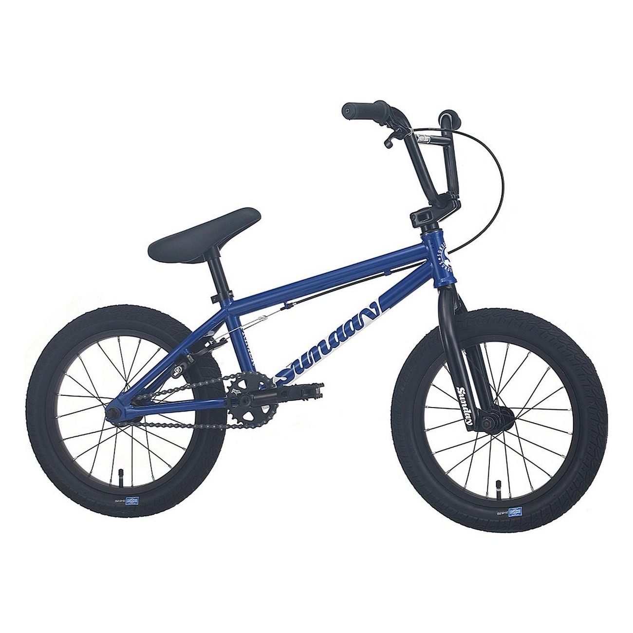 Vélo Sunday Primer 16' Brillant - Couleur Sunday Blue pour Jeunes Cyclistes - 1