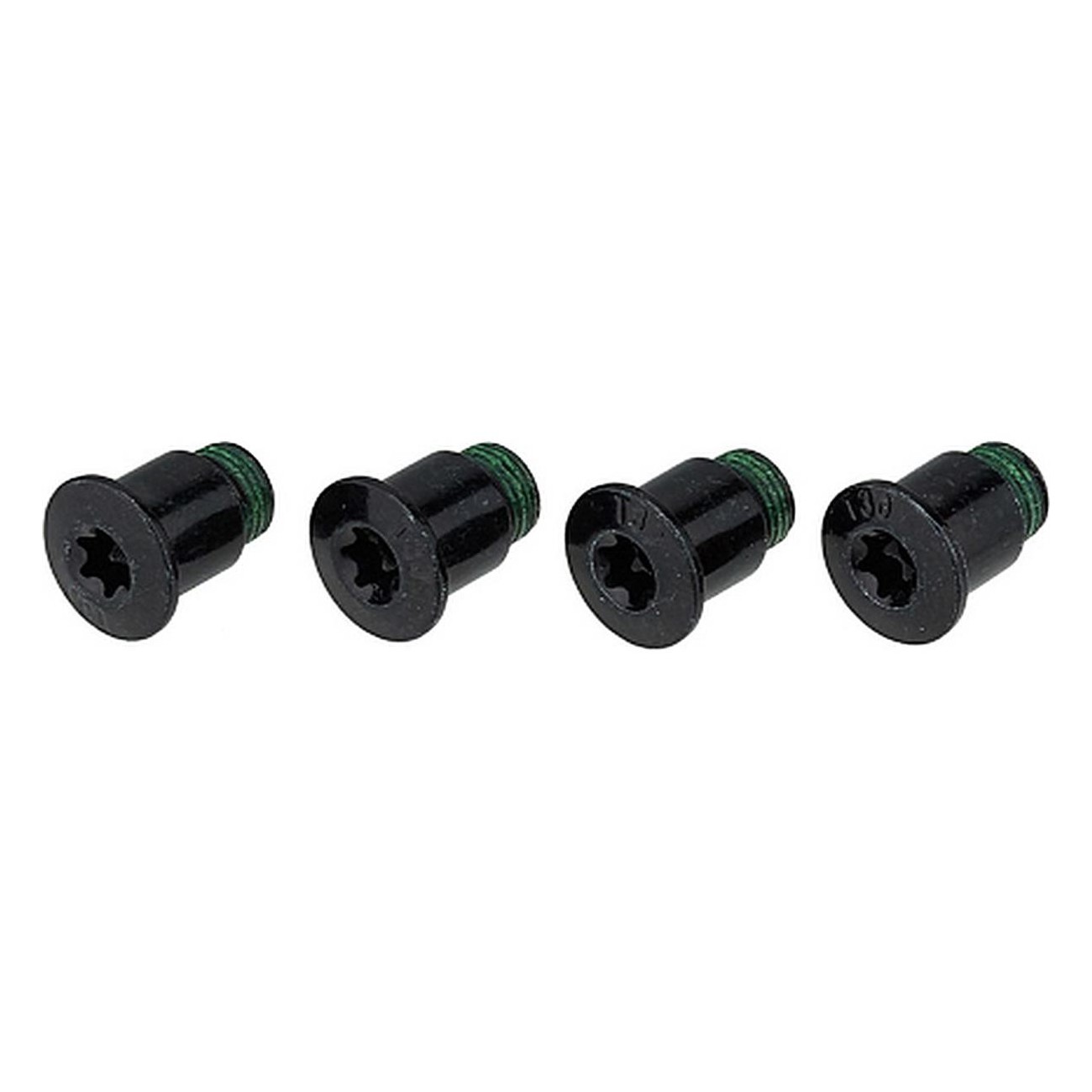 Kit Vis de Couronne Acier pour Pignons Rival - 4 Pièces, M8 x 4.75 x 8.75, BCD 94/107 mm - 1