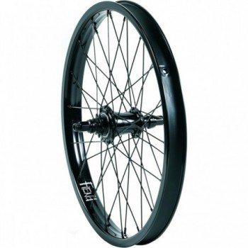 Fiend Cab FC RHD Black Rear Wheel with 6061 Aluminum Rim and Freecoaster Hub - 1