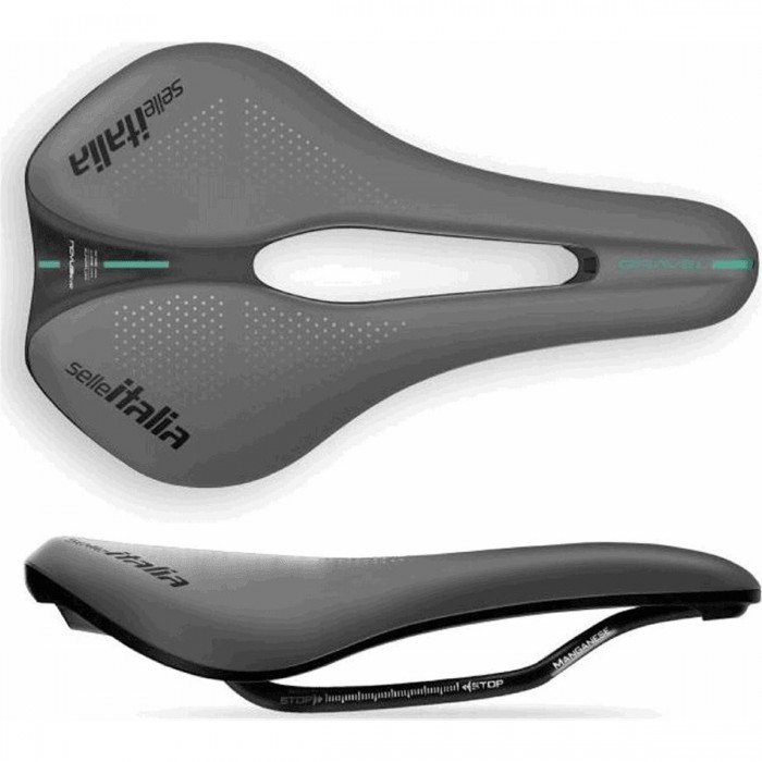 Selle Novus Boost Evo Gravel TM Noir 145x245mm L3 Superflow 242gr - 1