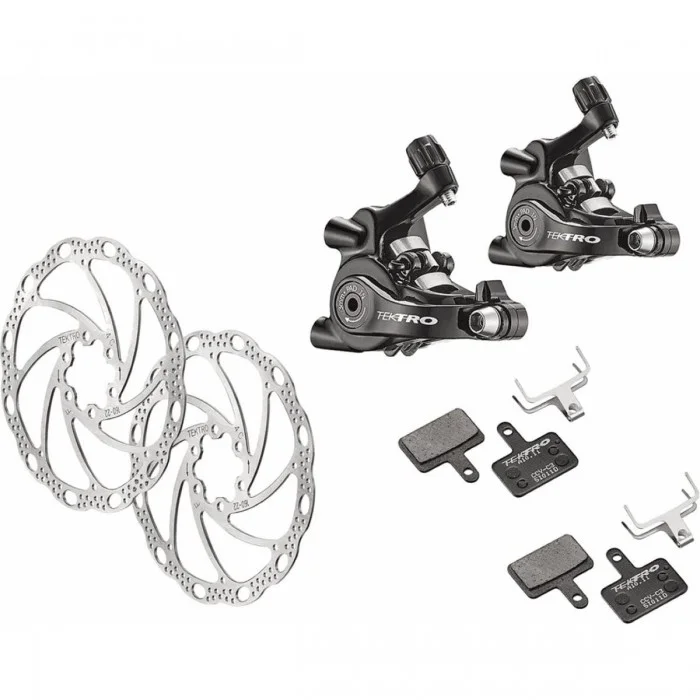 TEKTRO MD-C550 Mechanische Scheibenbremsen Flat Mount 160-140 mm - 1