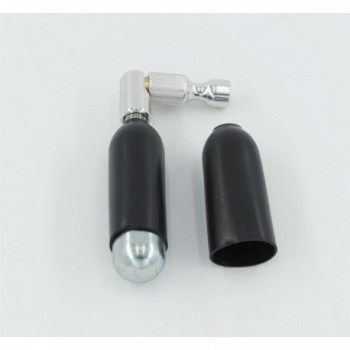 CO2 Cartridge Cover 16g SRAM Black - Pack of 30 Pieces, Compatible with 16g Cartridges - 2