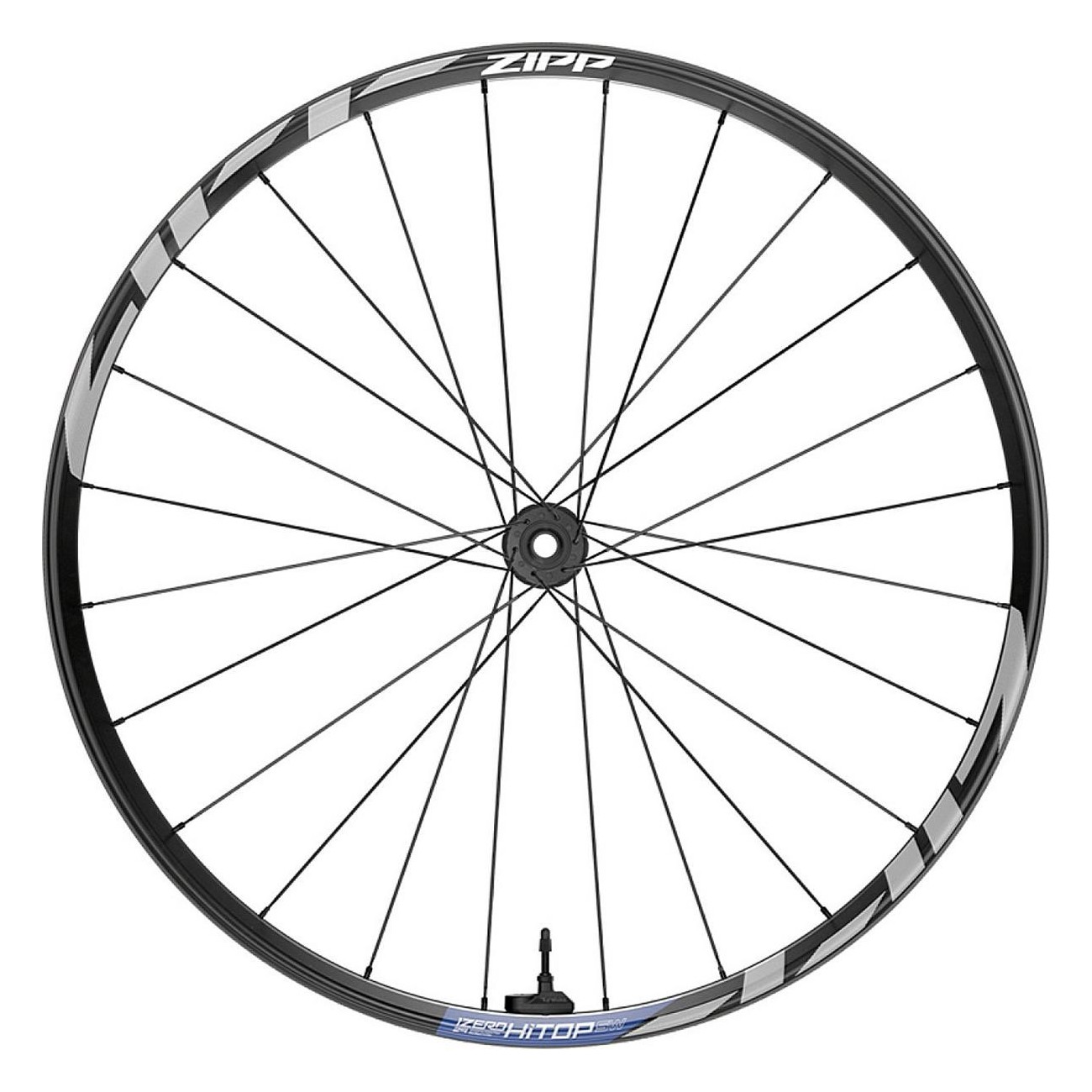 Roues Avant Zipp 1ZERO HITOP SW 29' avec Graphique SID Bleu, Axe 15x110 Boost - 2