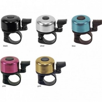 Mini Aluminum Bell 35mm, Assorted Colors, with Metric Screw - 6