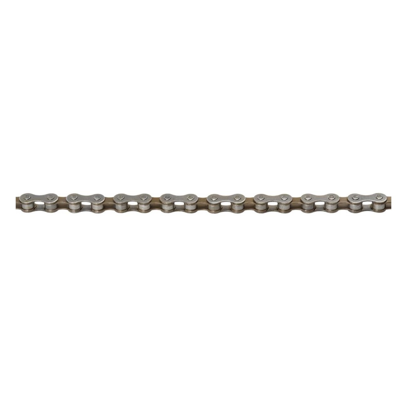 M-Wave Singlespeed Bicycle Chain 1/2x1/8, 112 Links, Brown, 1 Speed - 1