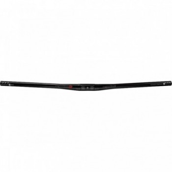 Guidon VTT Plat en Aluminium AL6061 T6, 780mm, 31.8mm, Noir, Angle 12° - 1